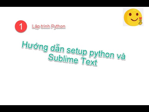 setup sublime text for python mac